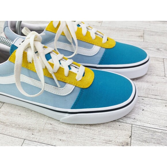 Women's Vans Old Skool Yacht Club Colorblock Canvas Suede Shoes Sneakers 7.5 - Picture 4 of 15